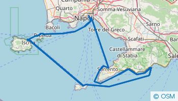 Маршрут из Неаполя на 7 дней